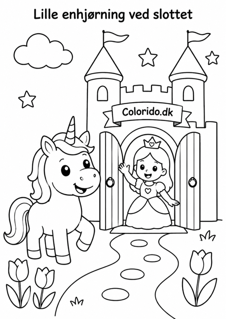 Prinsesse tegninger