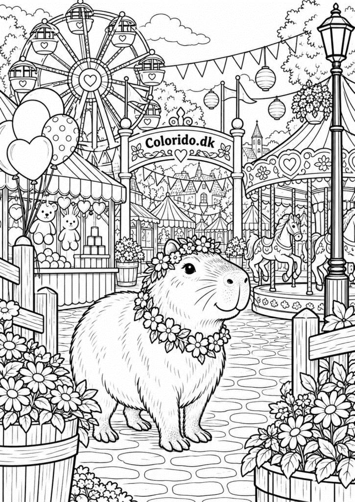 Capybara tegninger
