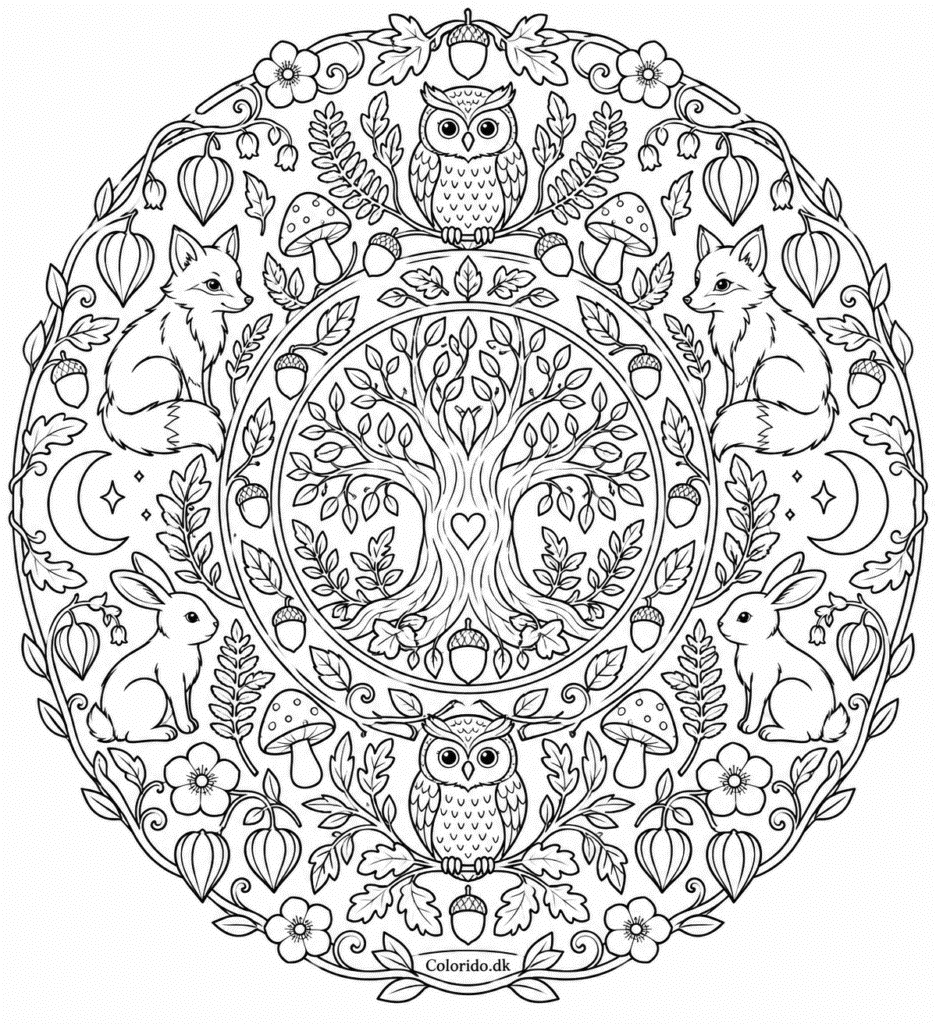 Mandala tegninger