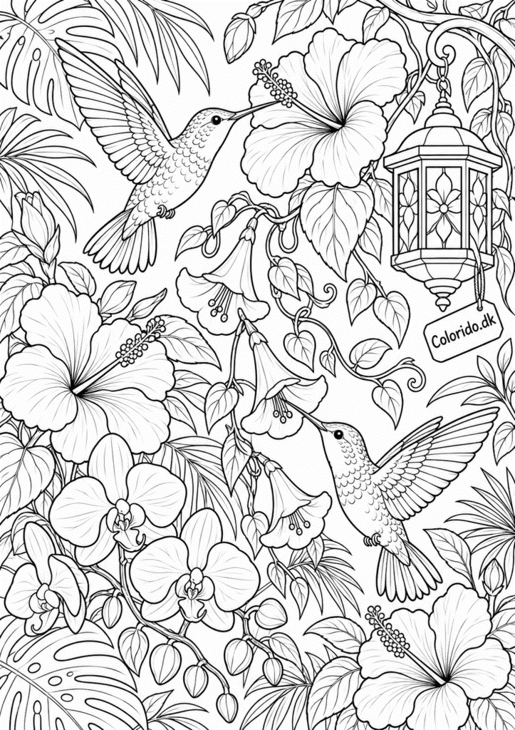 Blomster tegninger