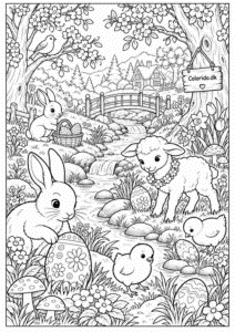 Påske i den blomstrende skov