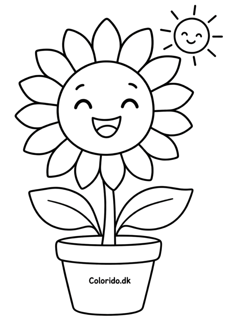 Blomster tegninger