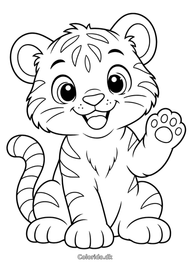 Tiger tegninger