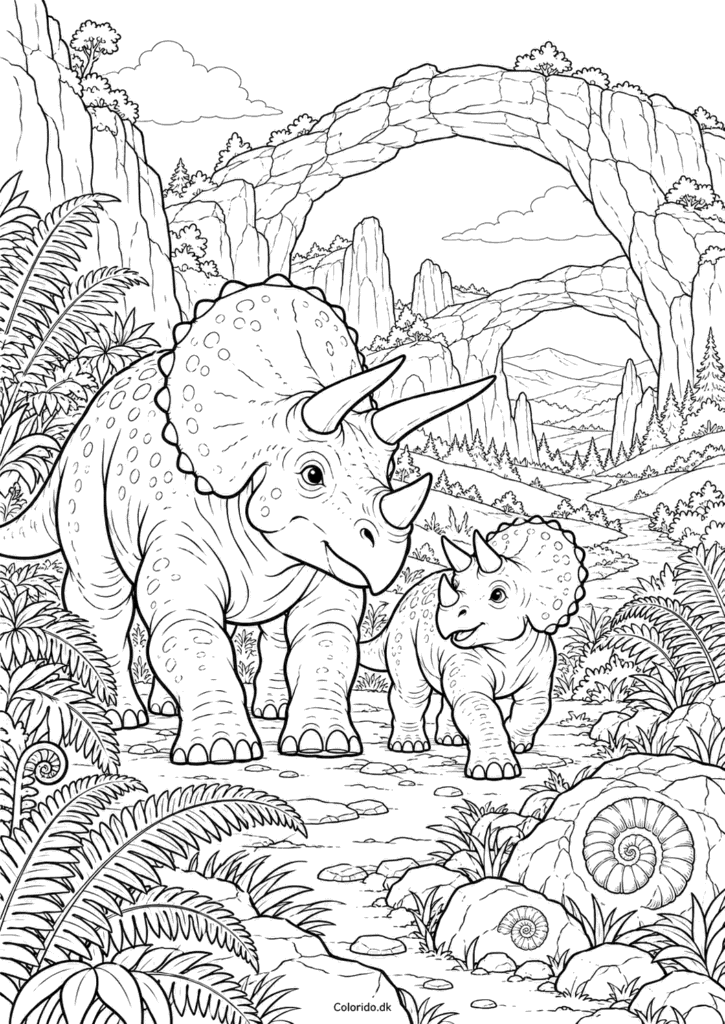 Dinosaur tegninger